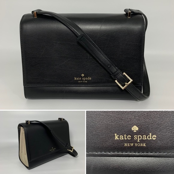kate spade Handbags - 💥HP💥Kate Spade Ronata Parker bag black /tan